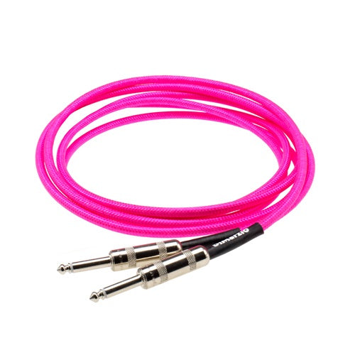 DiMarzio EP1710 10-ft Overbraid Instrument Cable, Straight/Quiet Plug ...